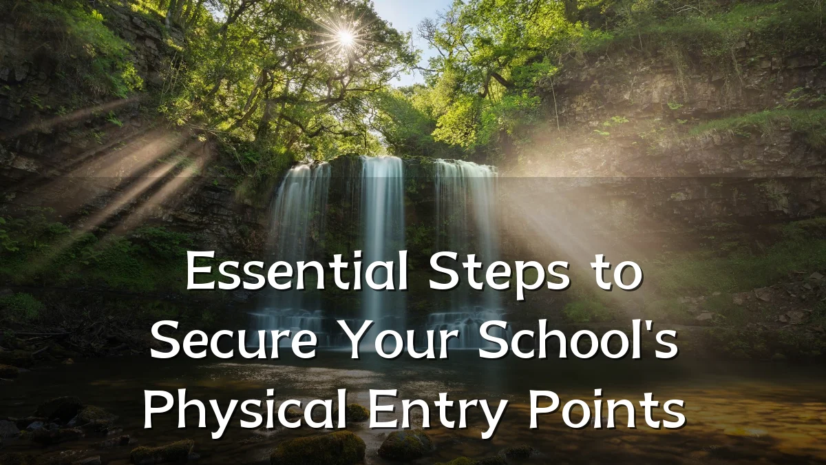 Essential Steps to Secure Your School's Physical Entry Points