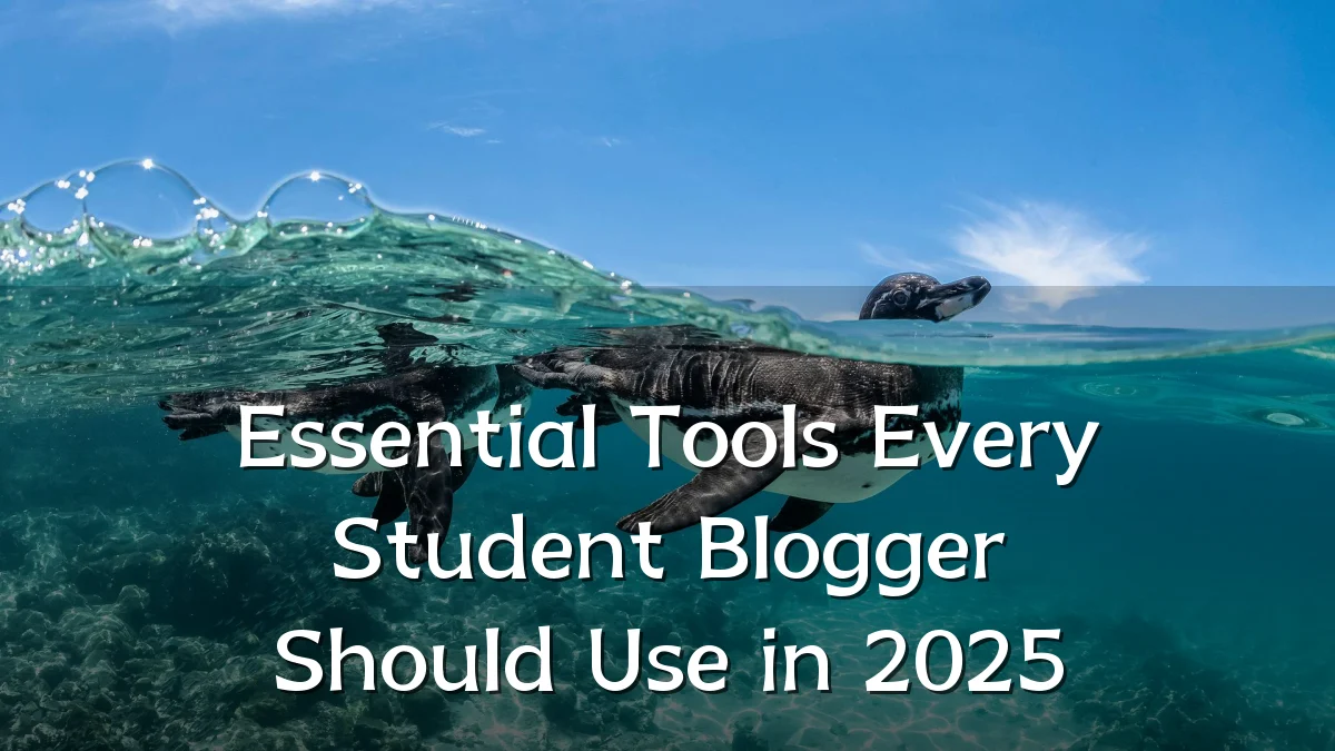 Essential Tools Every Student Blogger Should Use in 2025