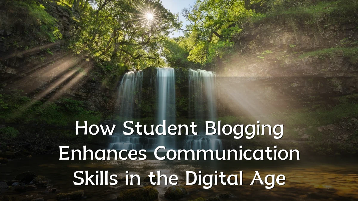 How Student Blogging Enhances Communication Skills in the Digital Age