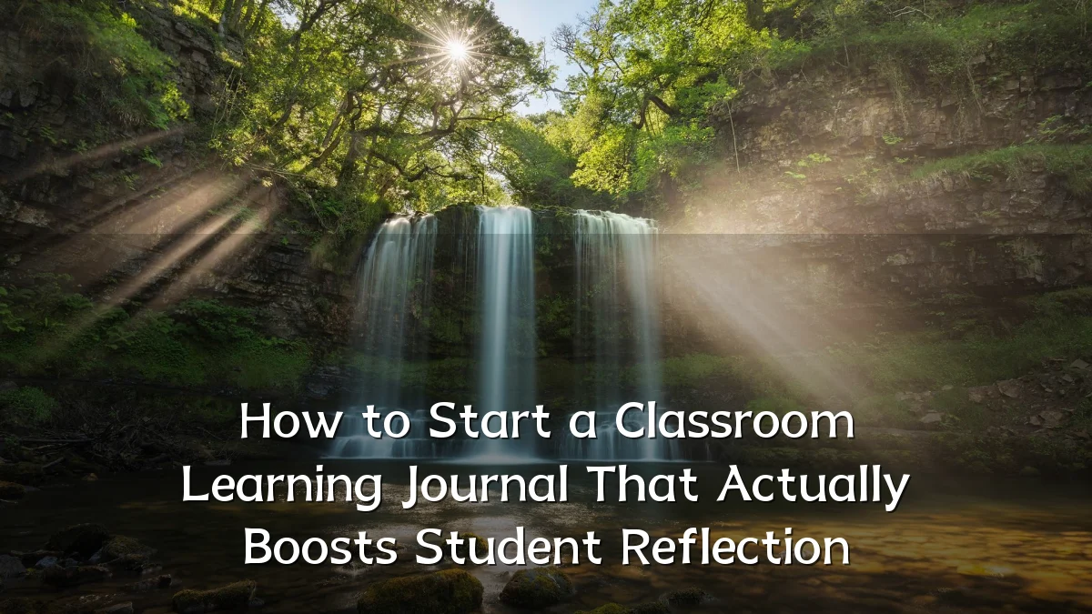 How to Start a Classroom Learning Journal That Actually Boosts Student Reflection
