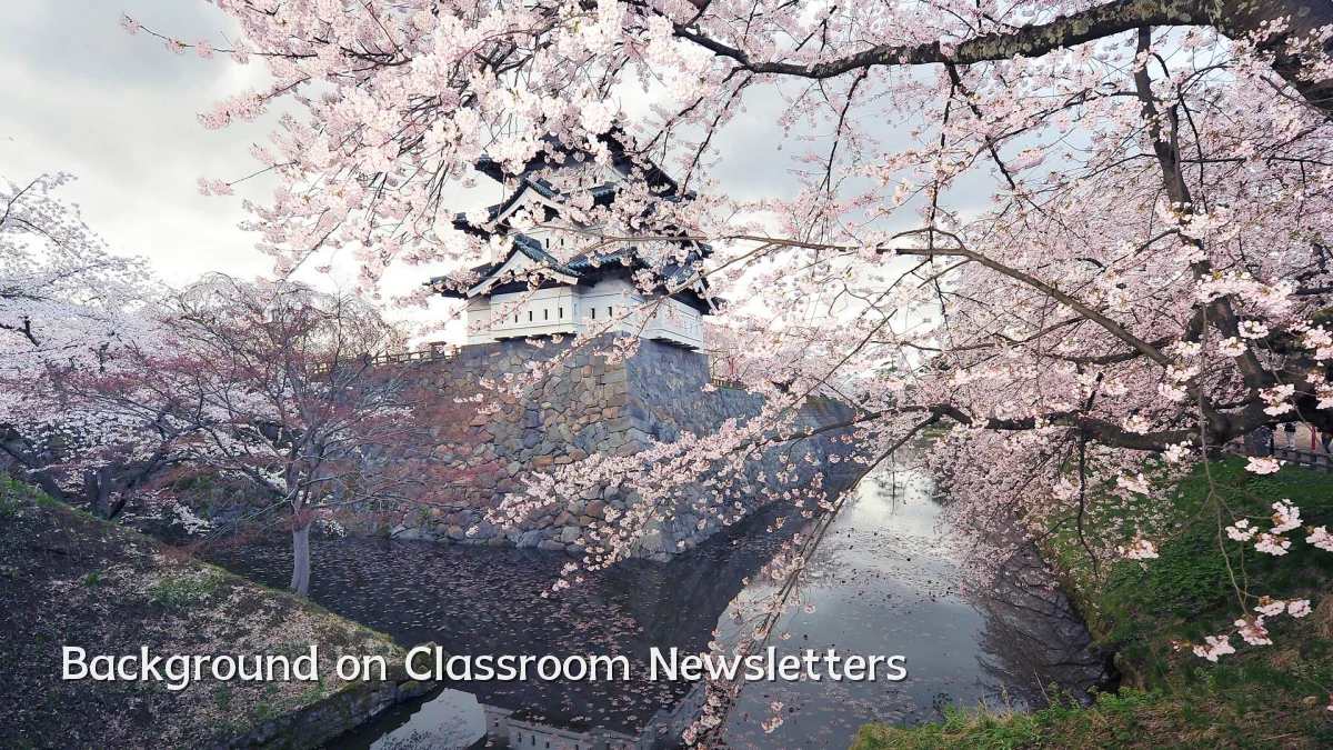 Background on Classroom Newsletters