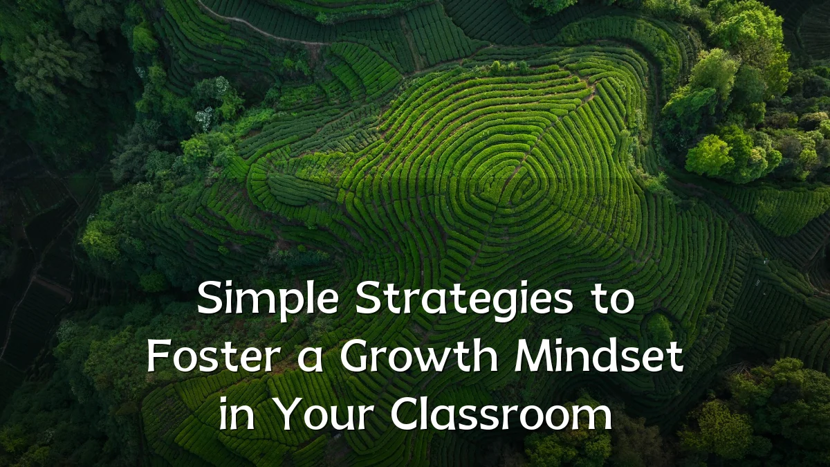 Simple Strategies to Foster a Growth Mindset in Your Classroom