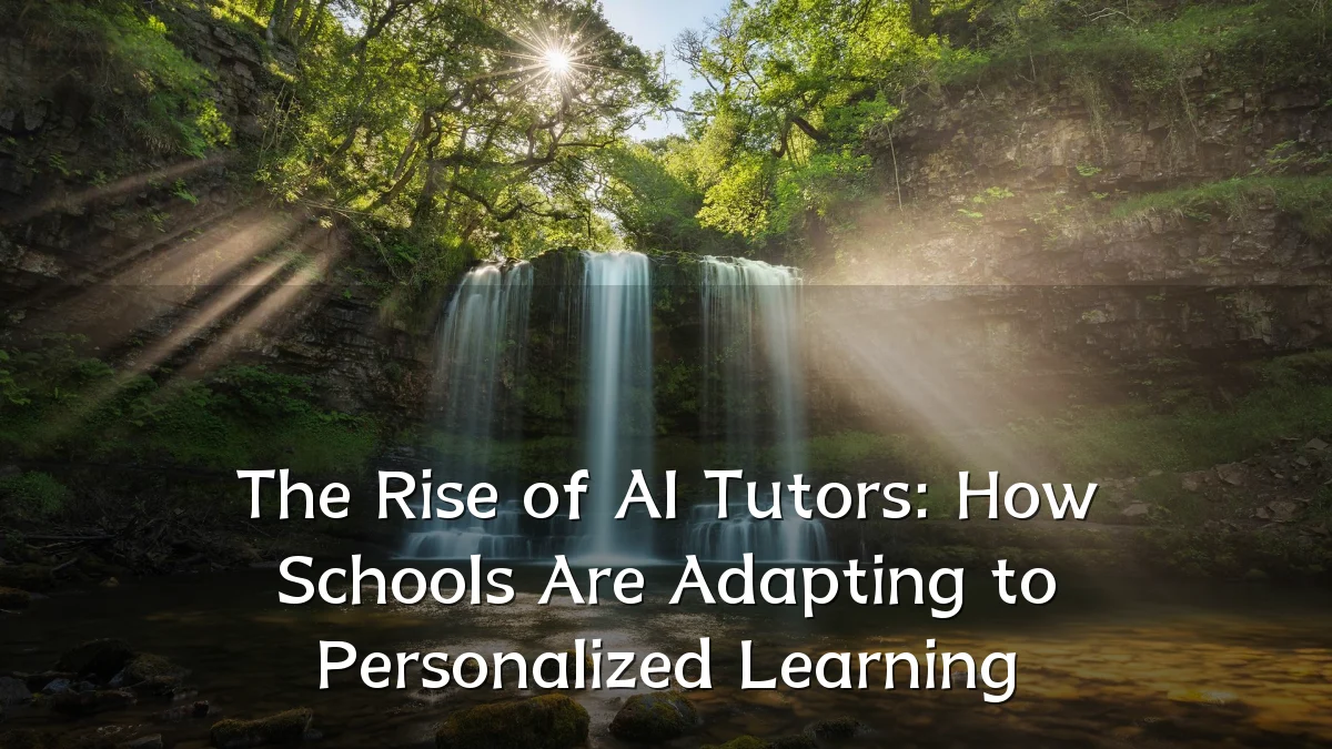The Rise of AI Tutors: How Schools Are Adapting to Personalized Learning